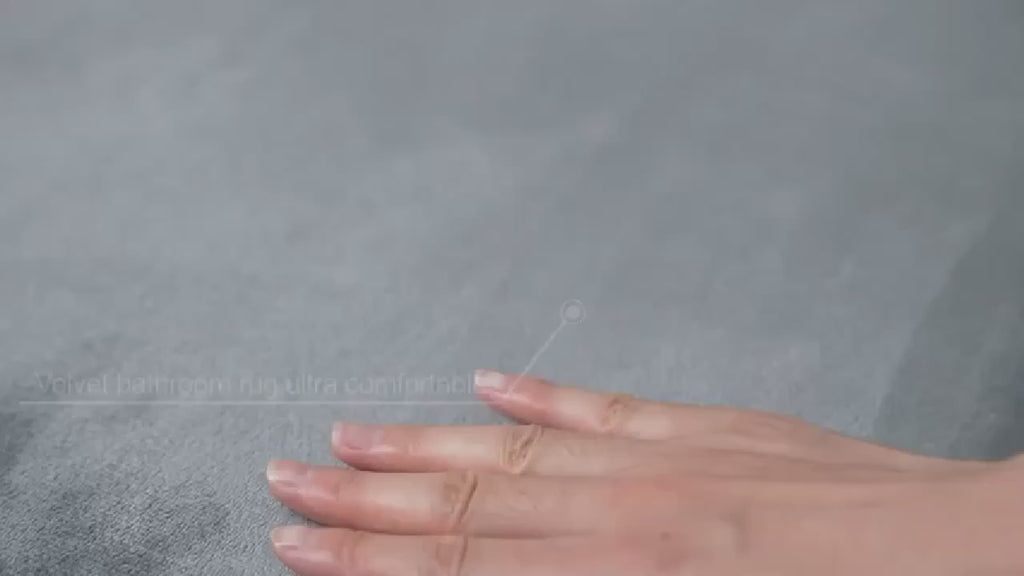 Coral Velvet Comfort Mat – Super Soft, Anti-Slip, Instant Absorb Floor Mat